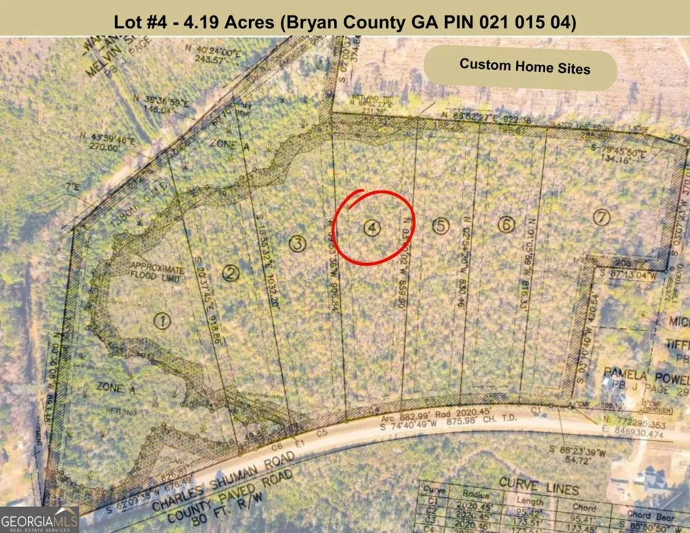 LOT 4 Charles Shuman RD Pembroke, GA 31321