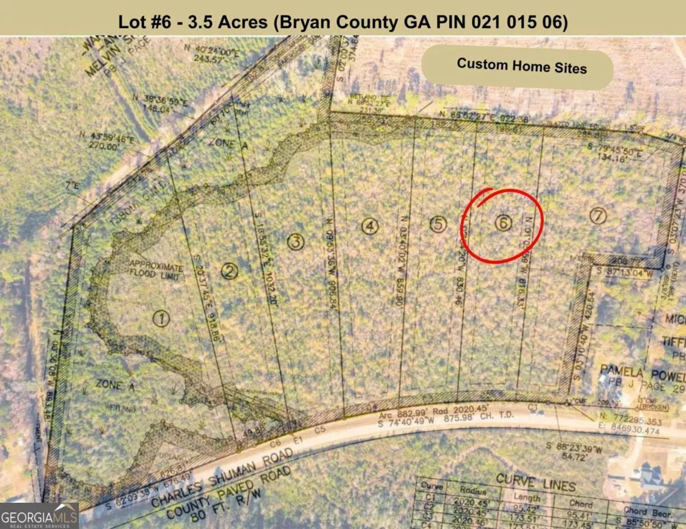 LOT 6 Charles Shuman RD Pembroke, GA 31321