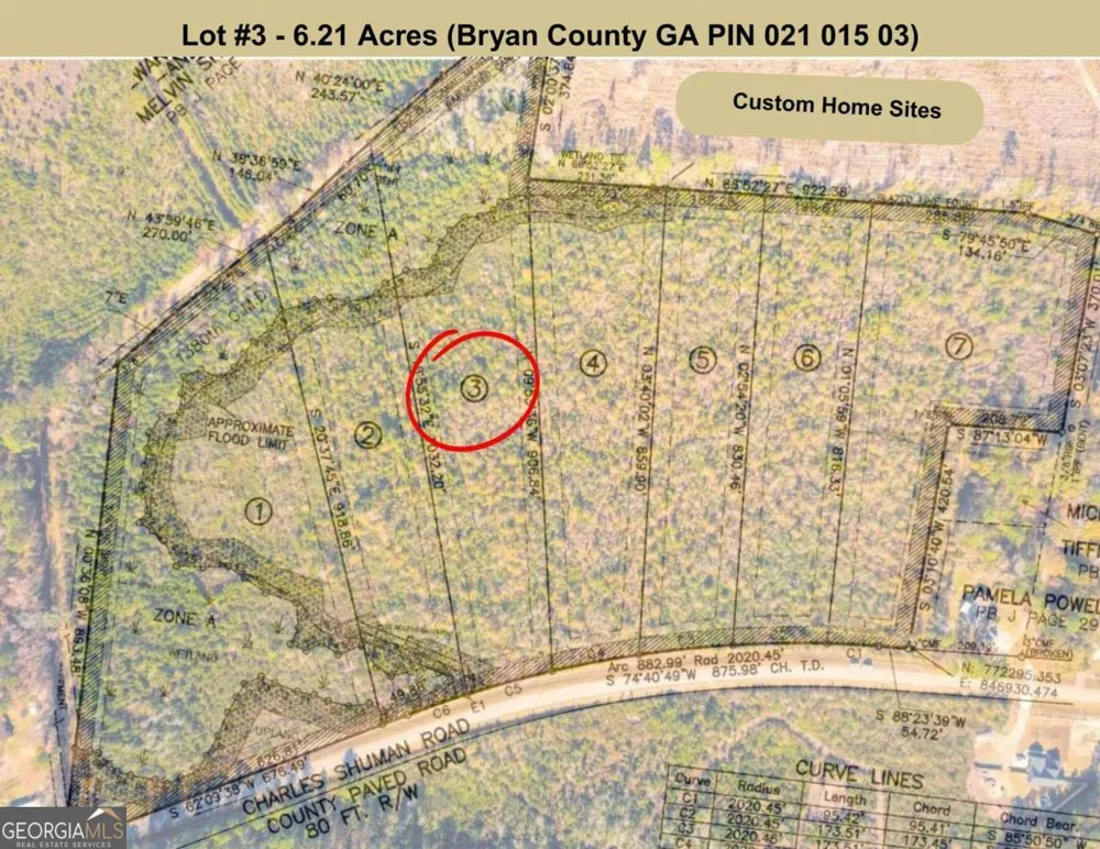 LOT 3 Charles Shuman RD Pembroke, GA 31321