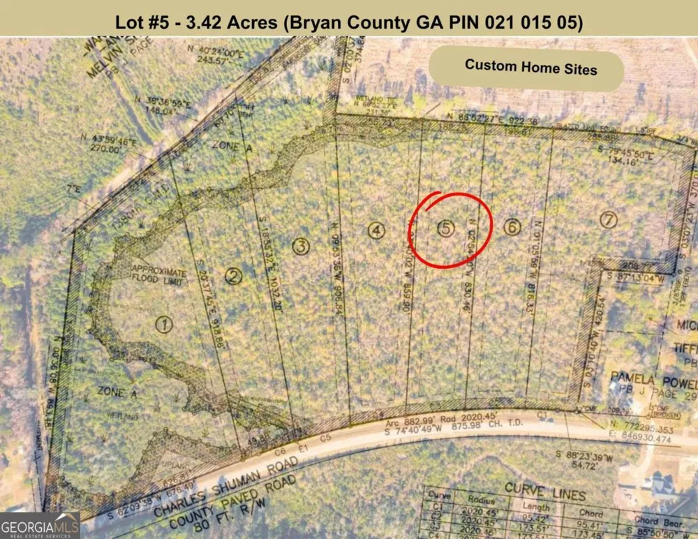 LOT 5 Charles Shuman RD Pembroke, GA 31321