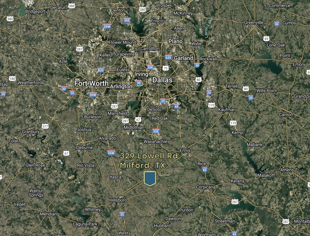 329 Lowell Road Milford, TX 76670