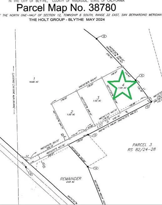 1 Acre On Wells Blythe, CA 92225