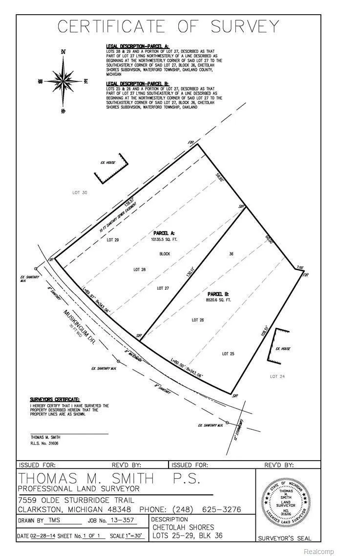MUSKINGUM Waterford Charter Township, MI 48329
