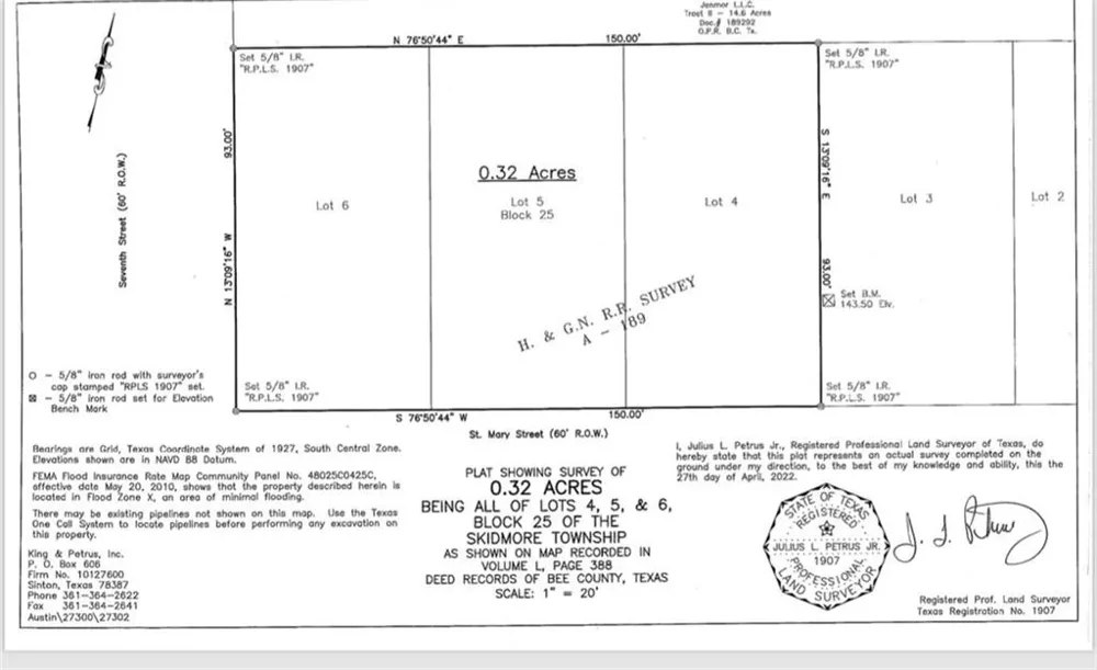 207 E St. Mary's Skidmore, TX 78389