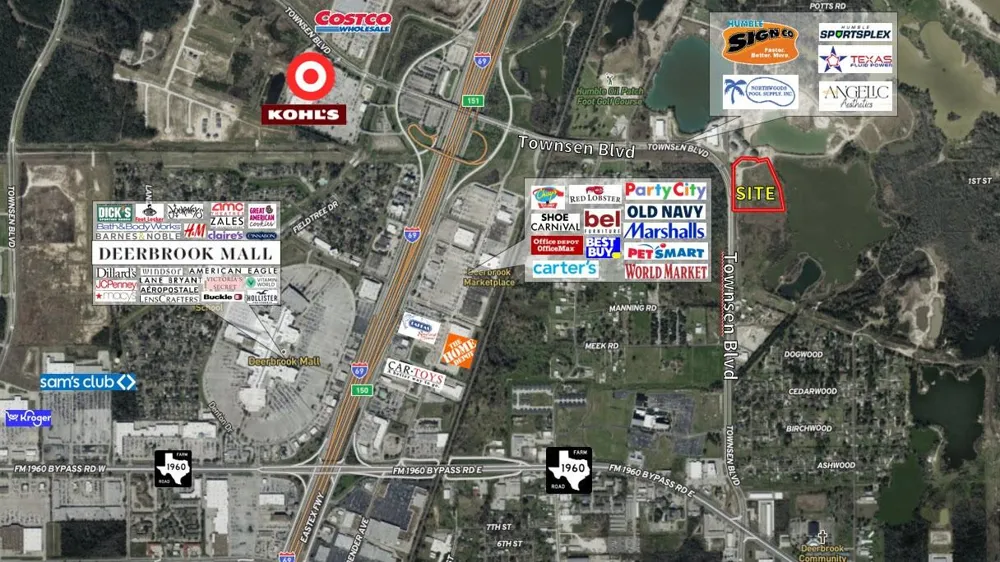Townsen Boulevard Humble, TX 77338