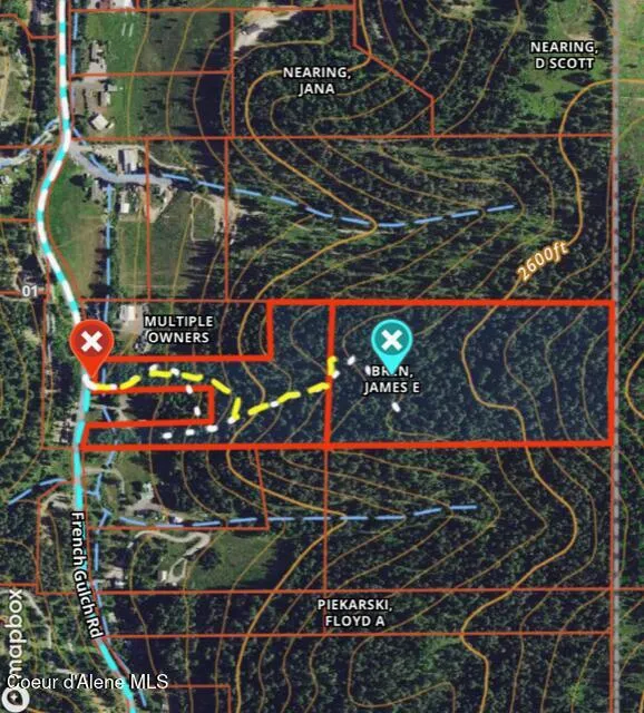 30.91acs French Gulch Road Kingston, ID 83839