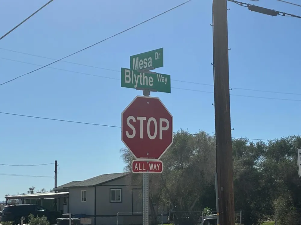 Blyth Way Blythe, CA 92225