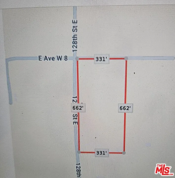 E Vac/vic Avenue #W8/128 Pearblossom, CA 93553