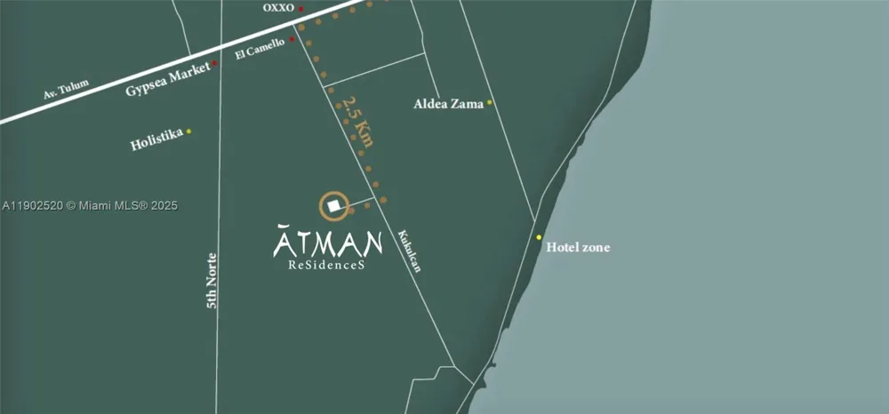 29 Av. Kukulkan, Zona 15, Tulum 
