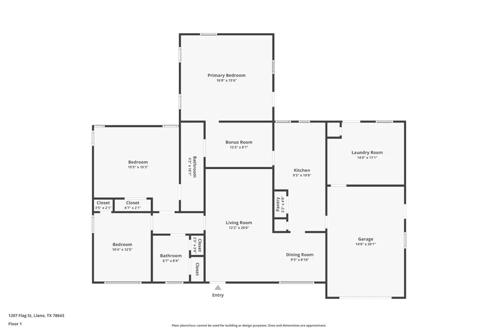 1207 Flag Street Llano, TX 78643