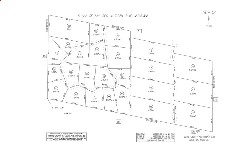 HOG RANCH ROAD Concow, CA 95965
