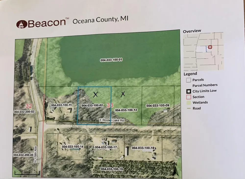 E Rossel Lake Road Walkerville, MI 49459