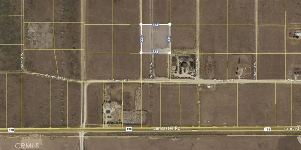 263rd St West north of Ave C13 Fairmont, CA 93536