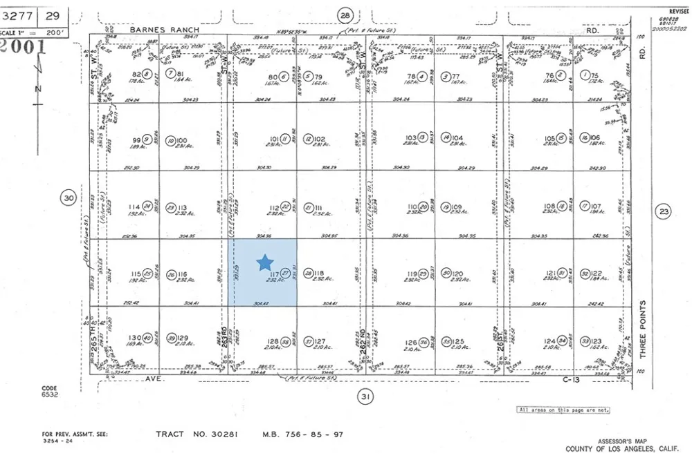 263rd St West north of Ave C13 Fairmont, CA 93536