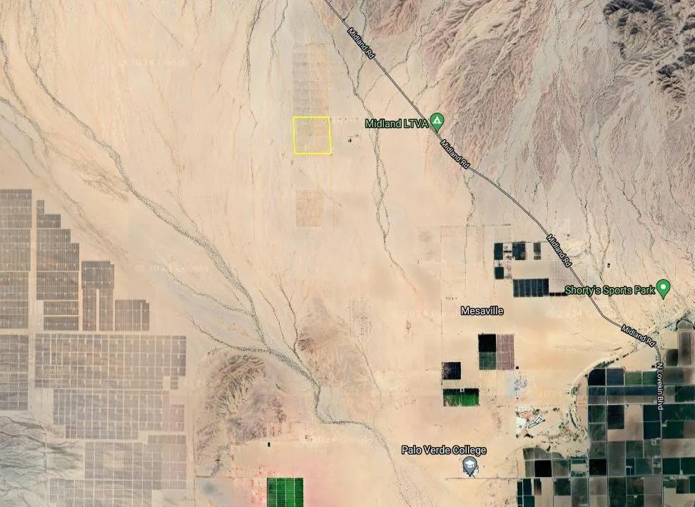 160 Acres Near Midland Road Blythe, CA 92225