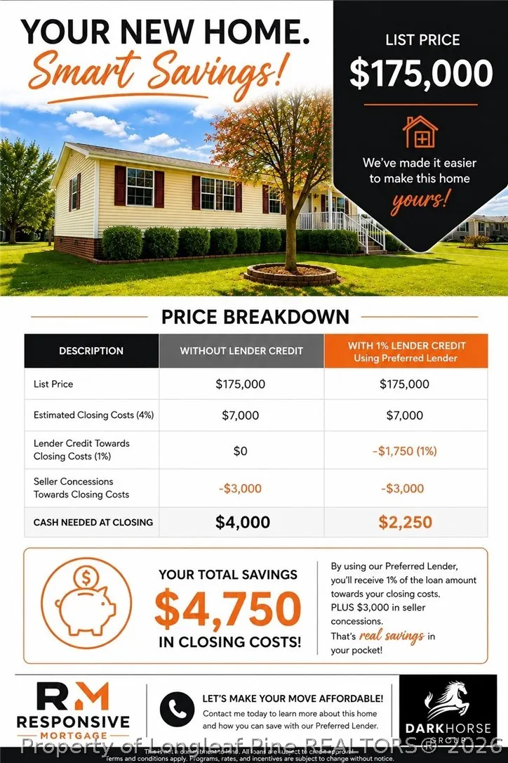 2589 Pleasant Hope Road Fairmont, NC 28340