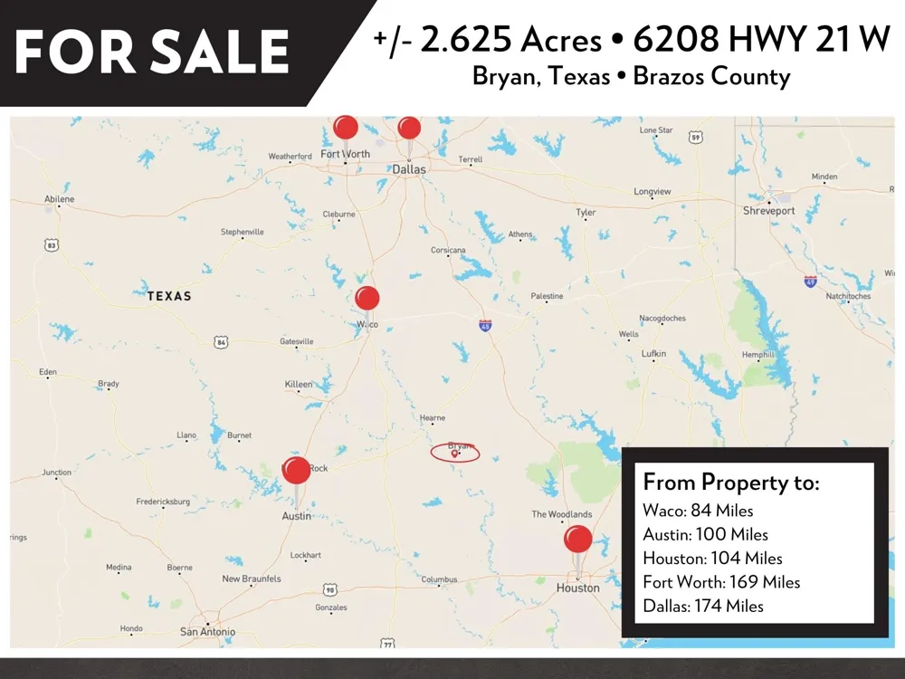 3208 W State Highway 21 Bryan, TX 77803