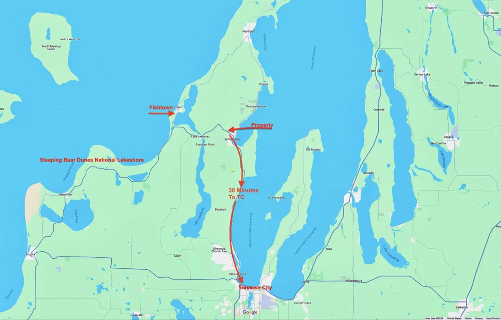 9224 E Duck Lake Road Suttons Bay Township, MI 49682
