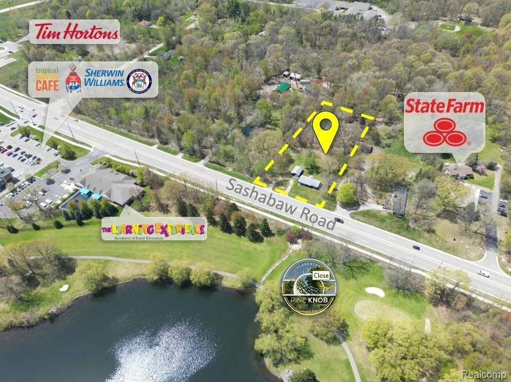 7165 SASHABAW ROAD Clarkston City, MI 48348