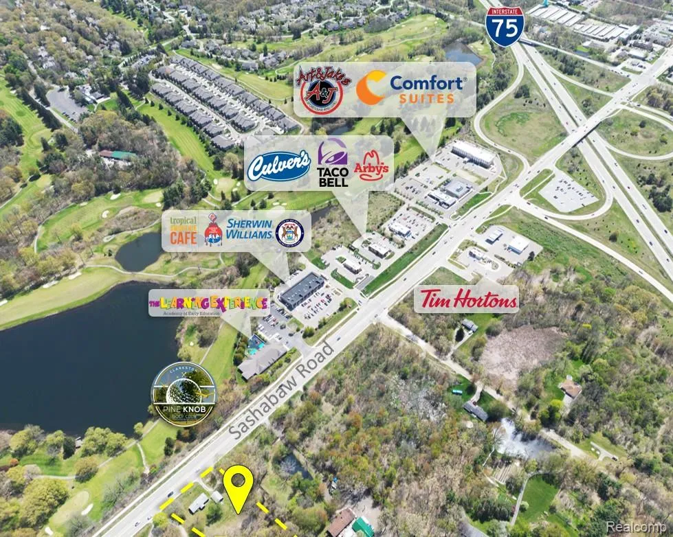 7165 SASHABAW ROAD Clarkston City, MI 48348