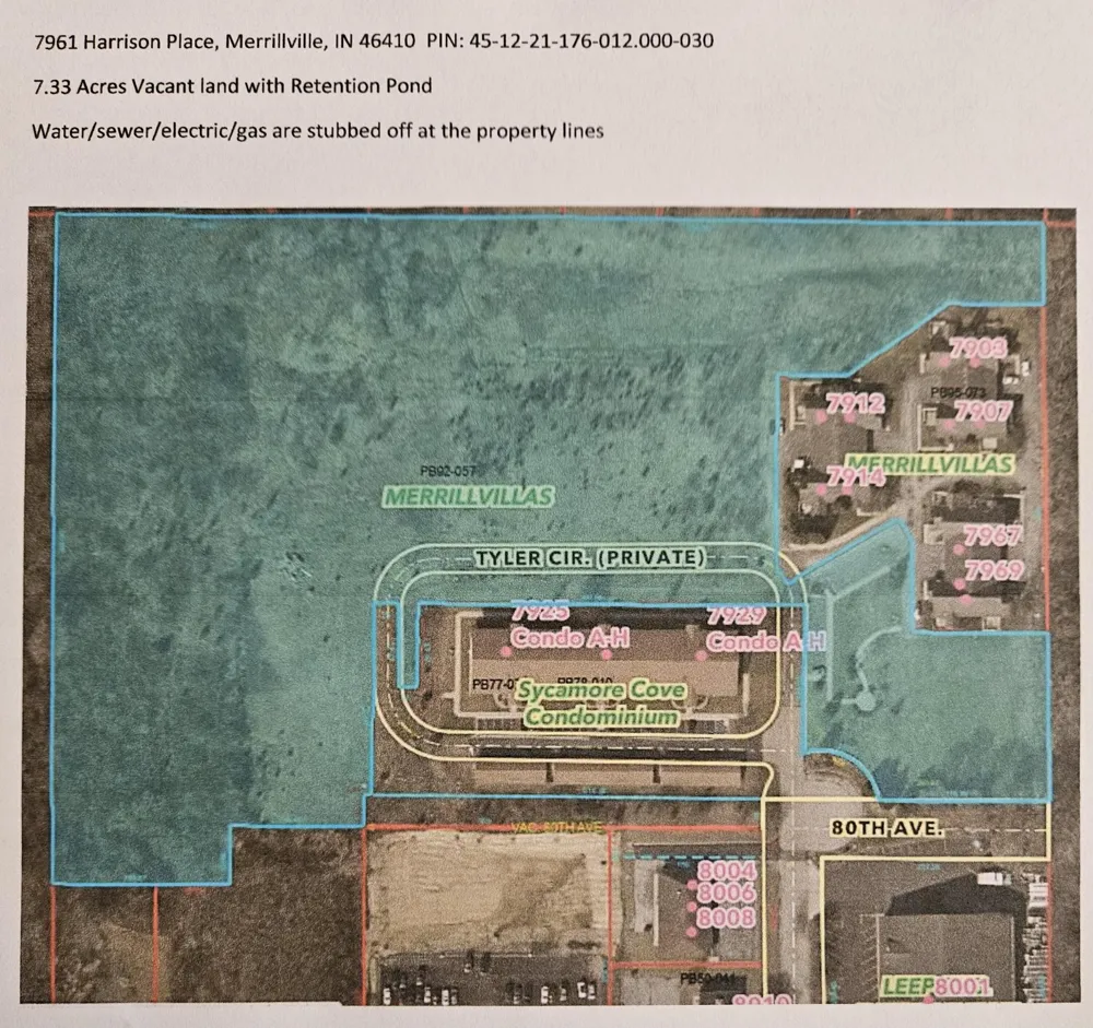 7961 Harrison Place Merrillville, IN 46410