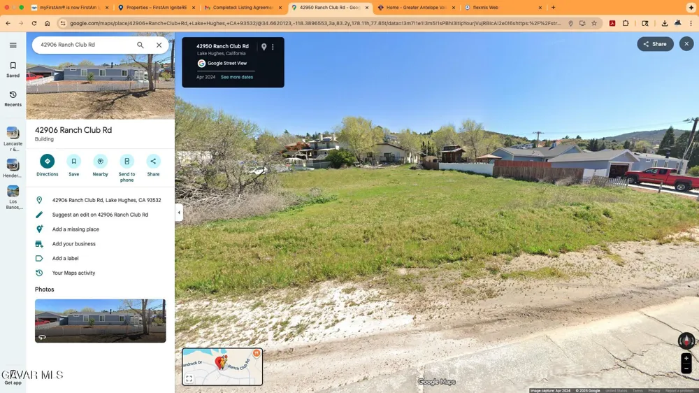 Ranch Club Road Lake Hughes, CA 93532