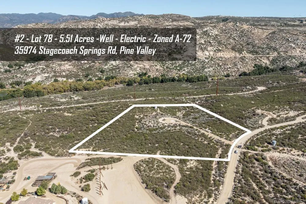 35956 Stagecoach Springs Rd Pine Valley, CA 91962
