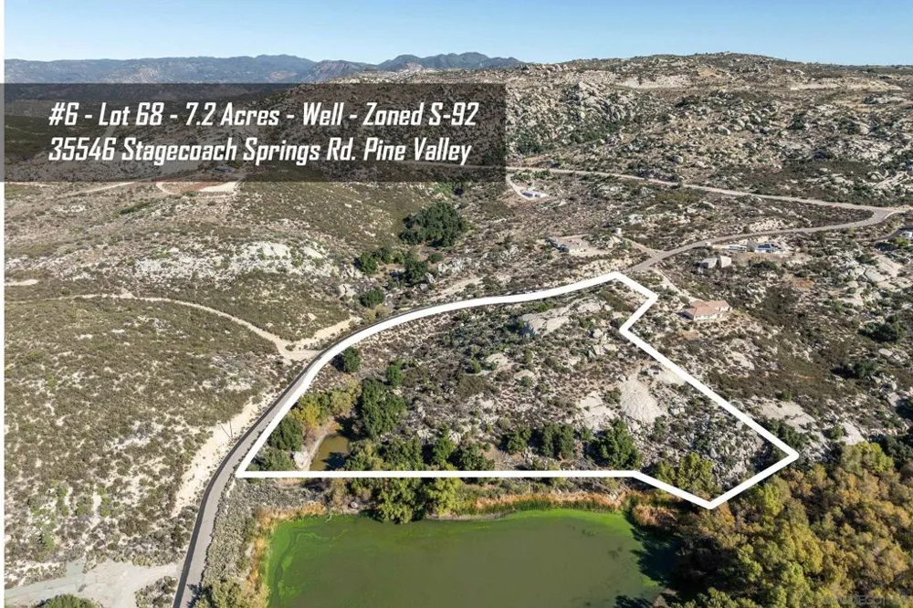 35546 Stagecoach Springs Rd Pine Valley, CA 91962