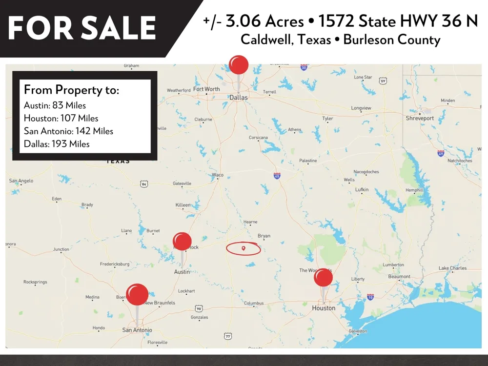 1572 St Hwy 36 N Highway Caldwell, TX 77836