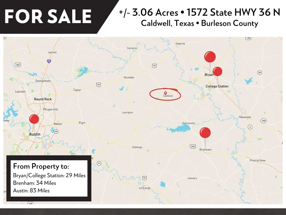 1572 St Hwy 36 N Highway Caldwell, TX 77836