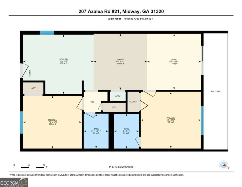 207 Azalea RD Midway, GA 31320