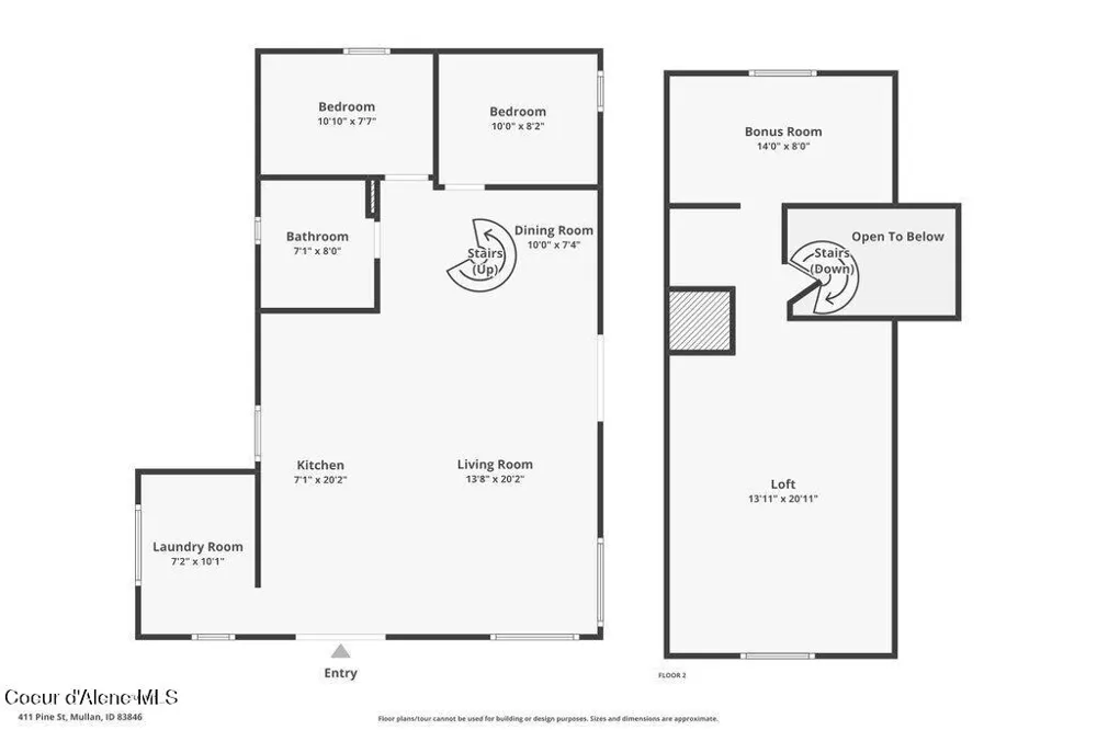 411 Pine Street Mullan, ID 83846