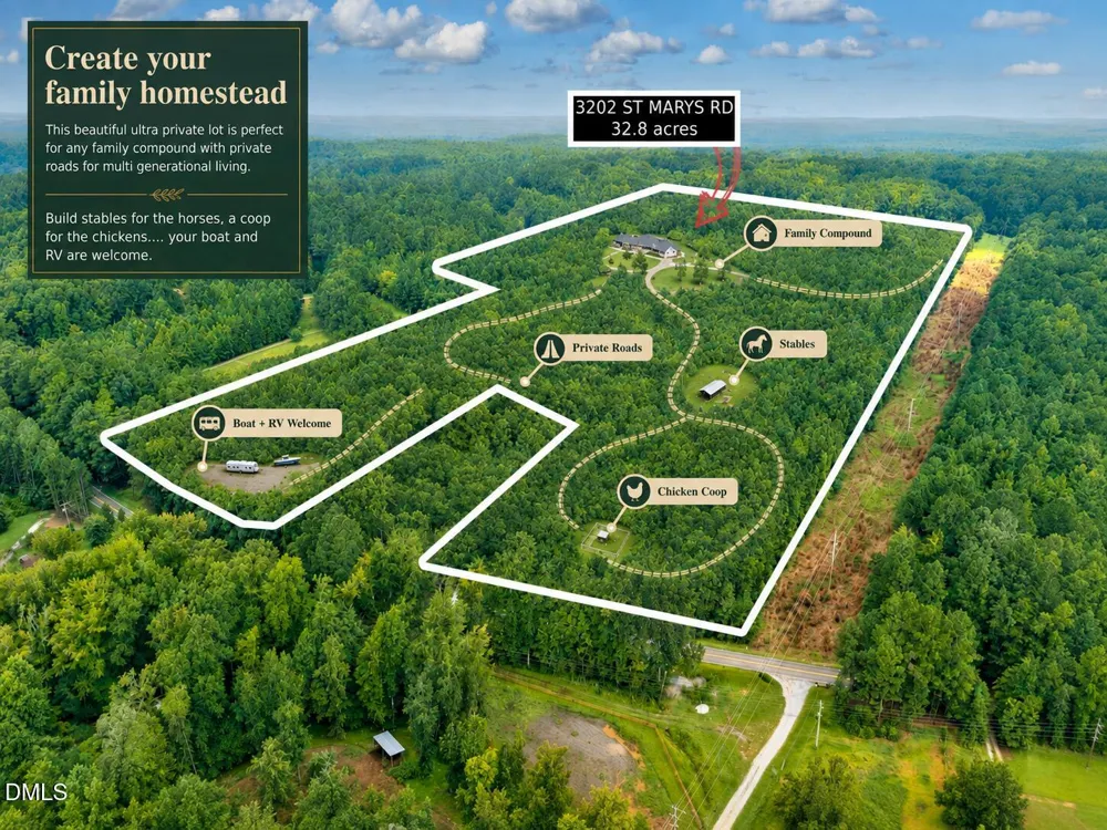 3202 St Marys Road Hillsborough, NC 27278