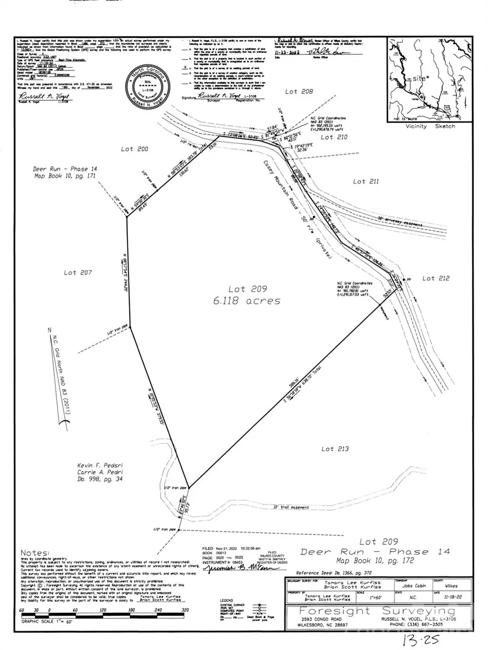 TBD Casey Mountain Road #209 Purlear, NC 28665