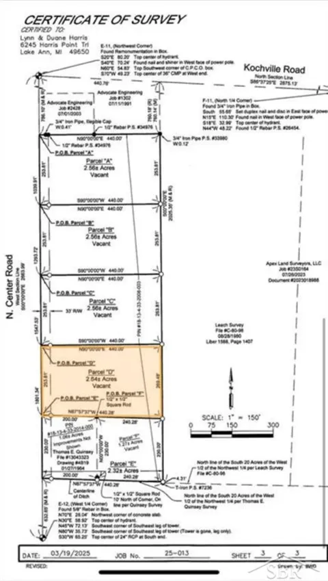 2.64 Acres N Center Road