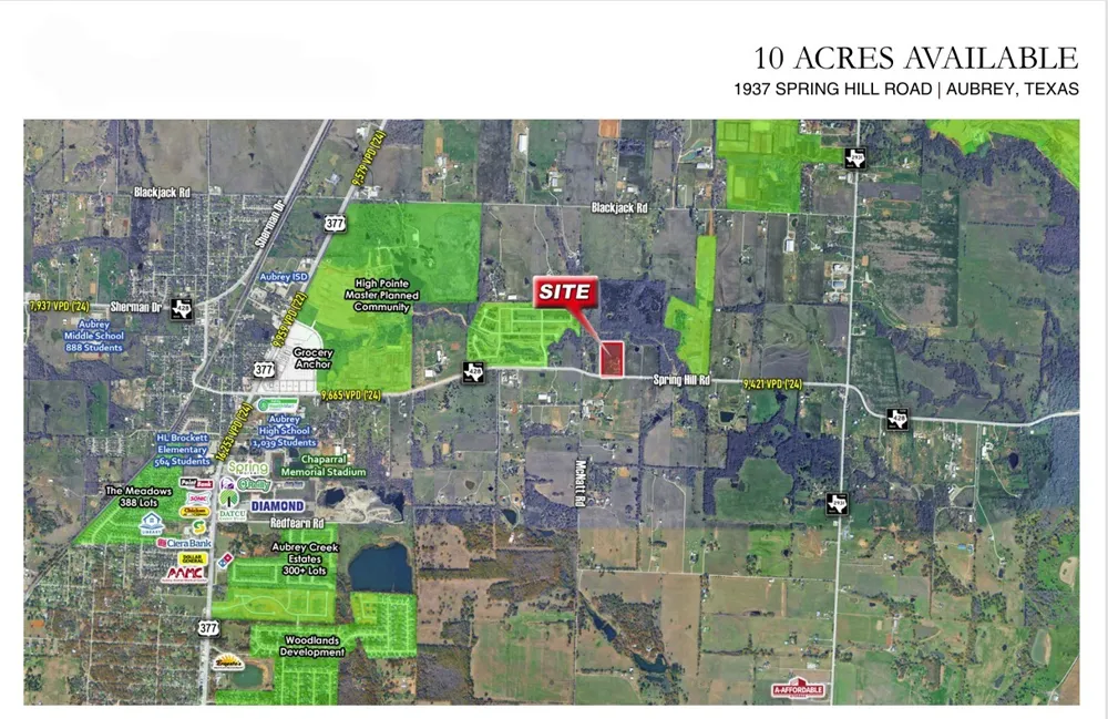 1937 Spring Hill Road Aubrey, TX 76227