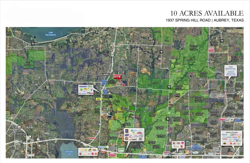 1937 Spring Hill Road Aubrey, TX 76227