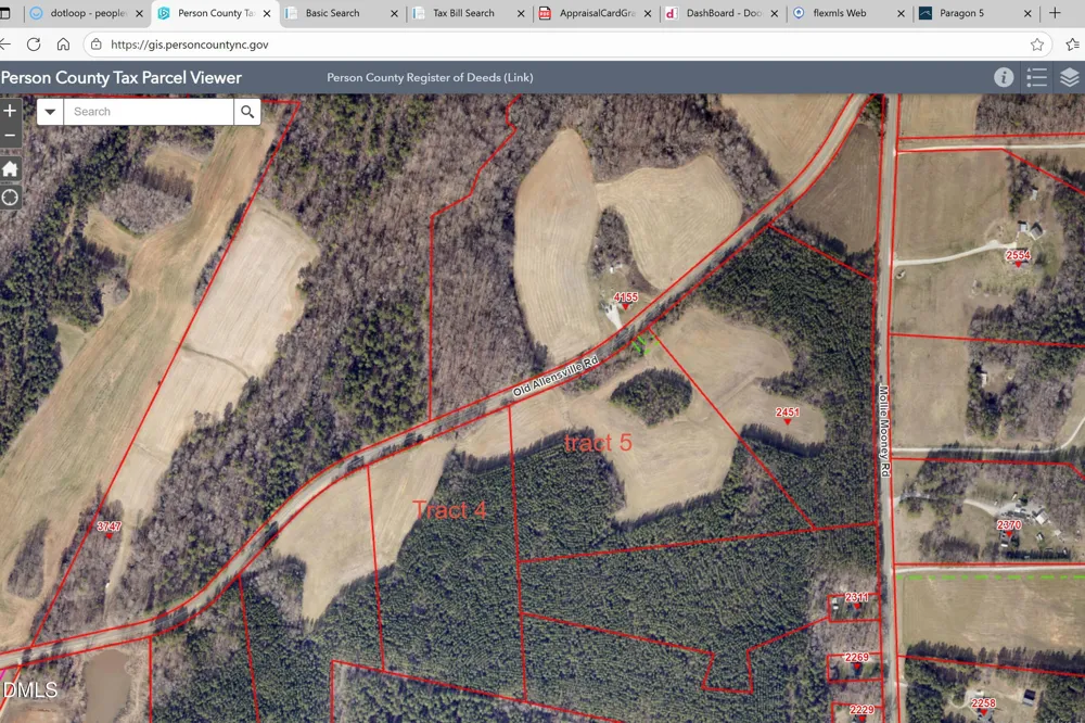 Tract 5 Old Allensville Road Roxboro, NC 27574