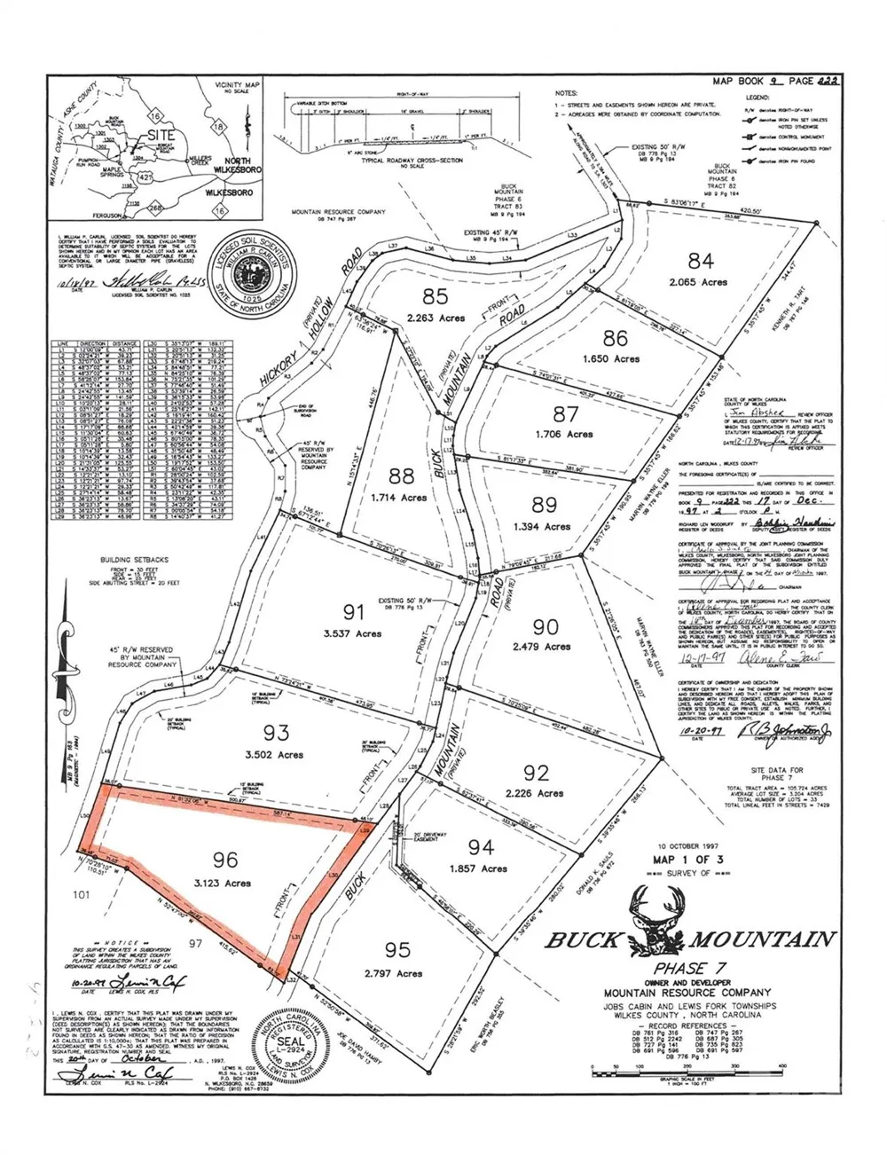 TBD Buck Mountain Road #96 Purlear, NC 28665
