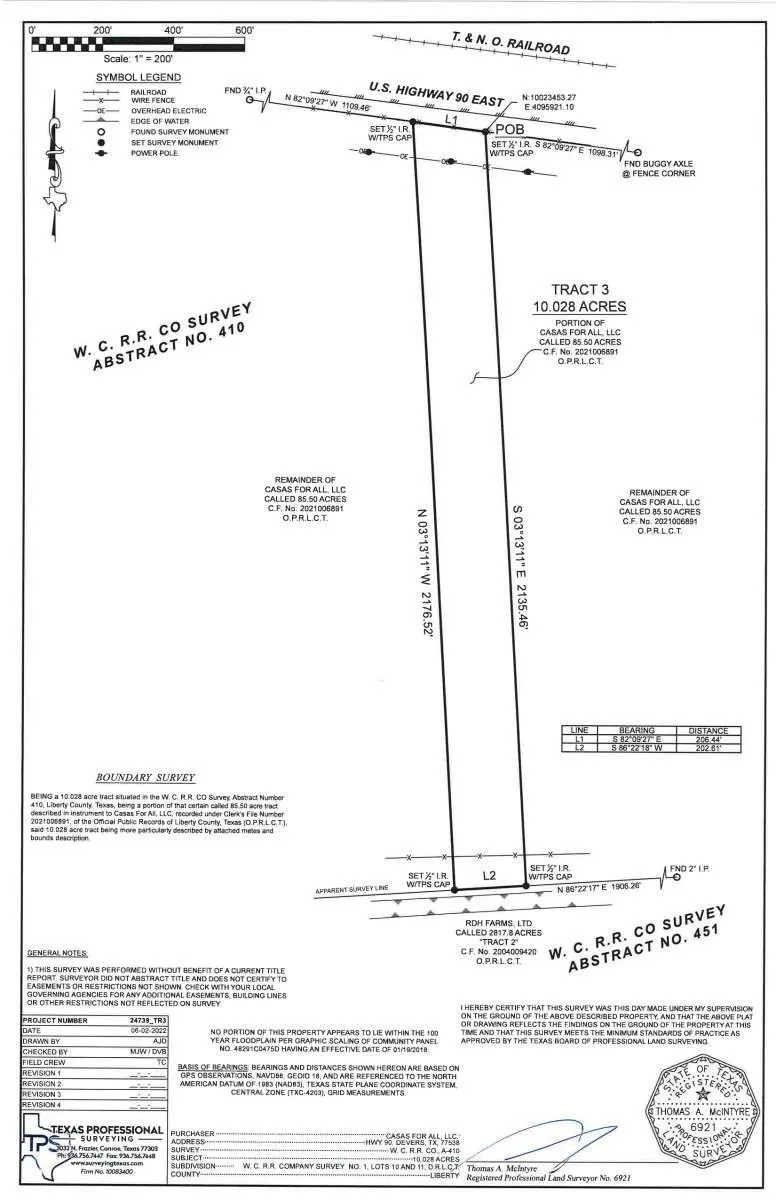 15278 Us Hwy 90 Tract 3 Devers, TX 77538