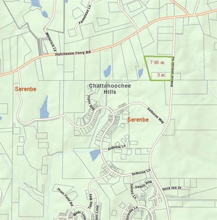 0 Atlanta Newnan Road Chattahoochee Hills, GA 30268
