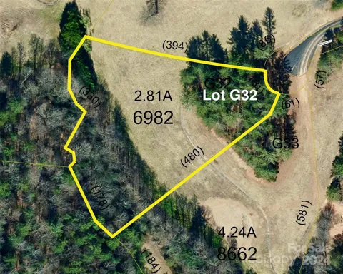 2.81 acres, 4098 Derbyshire Lane #G32