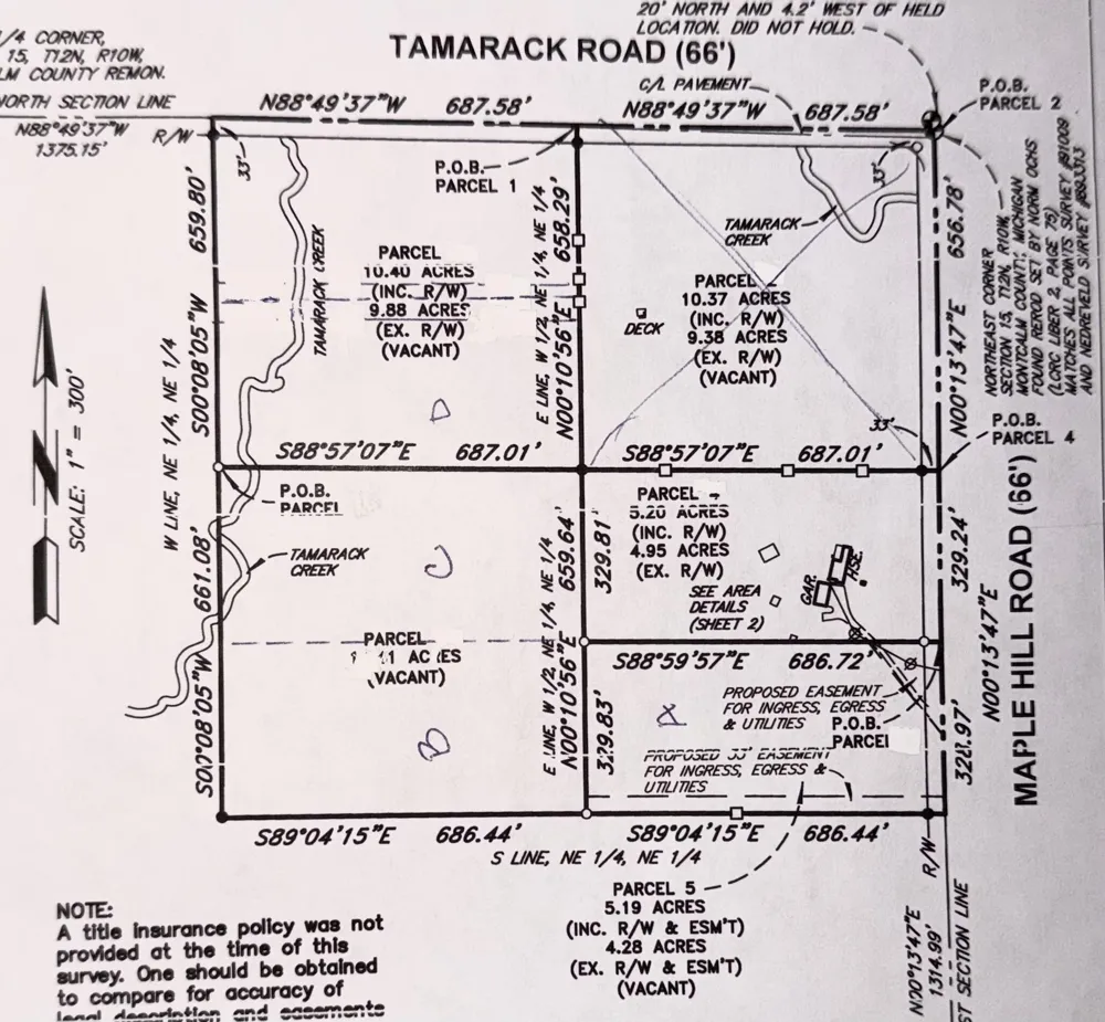 Maple Hill Road #Parcel D Howard City, MI 49329