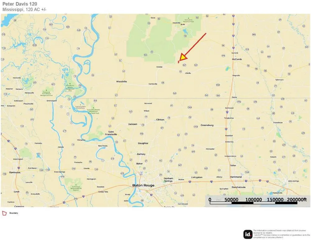 0 Graves Road Liberty, MS 39645