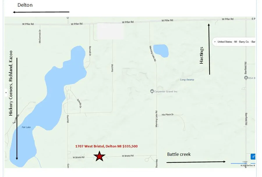 1707 W Bristol Road Barry Township, MI 49046