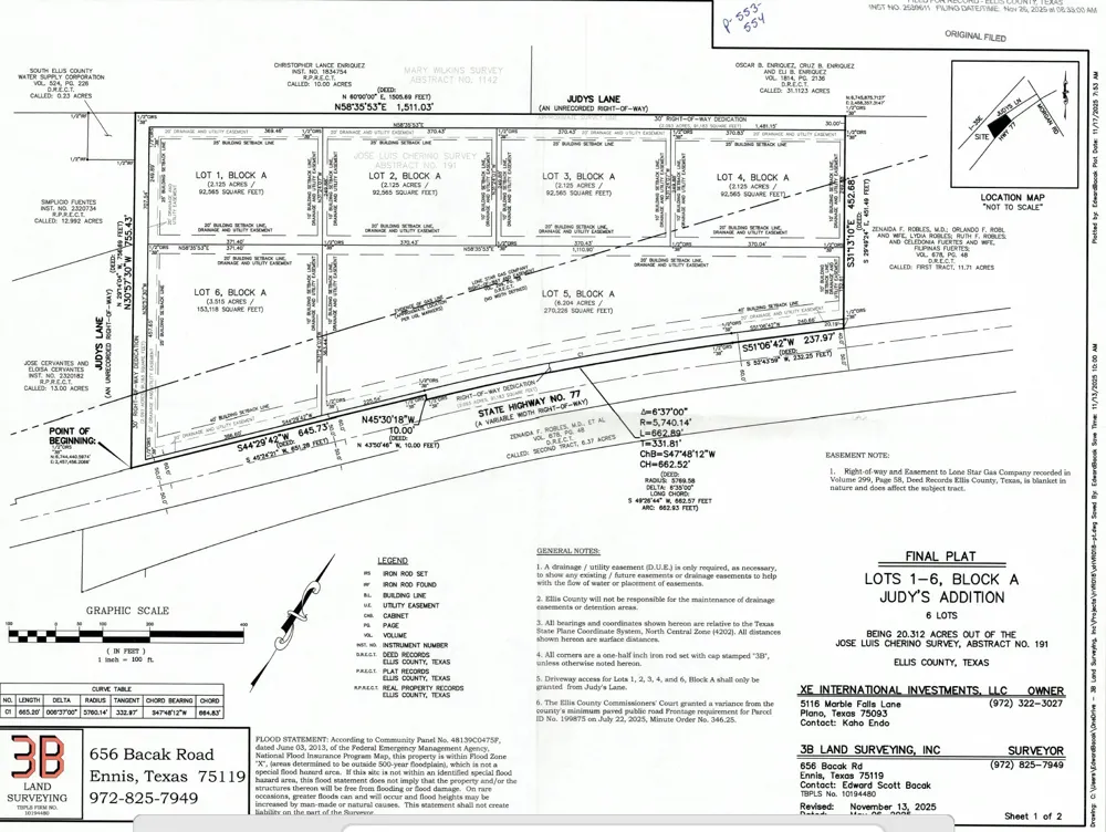 1835 US 77 Highway Italy, TX 76651