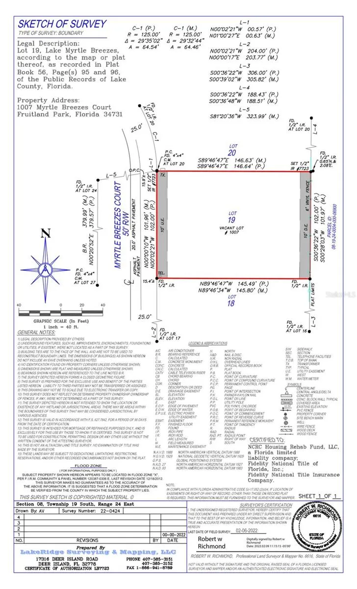 1007 MYRTLE BREEZES COURT Fruitland Park, FL 34731