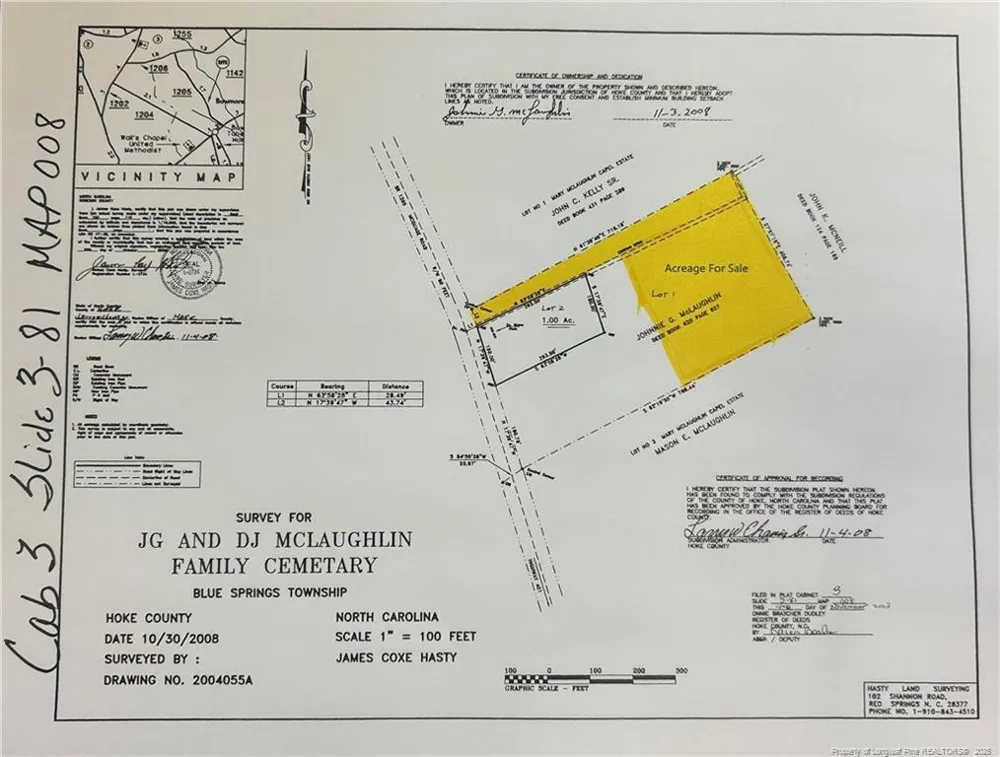McQuage Road Raeford, NC 28376