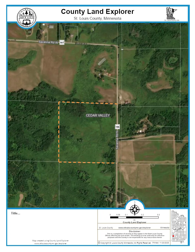 8017 Savanna Road Floodwood, MN 55736
