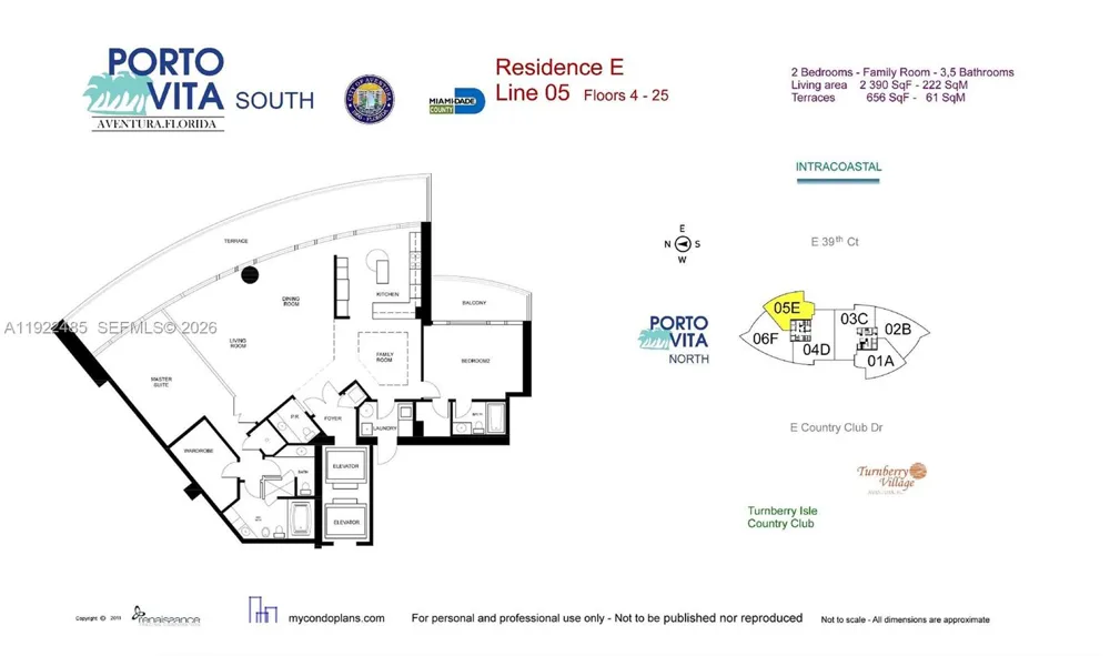19955 NE 38th Ct #2205 Aventura, FL 33180
